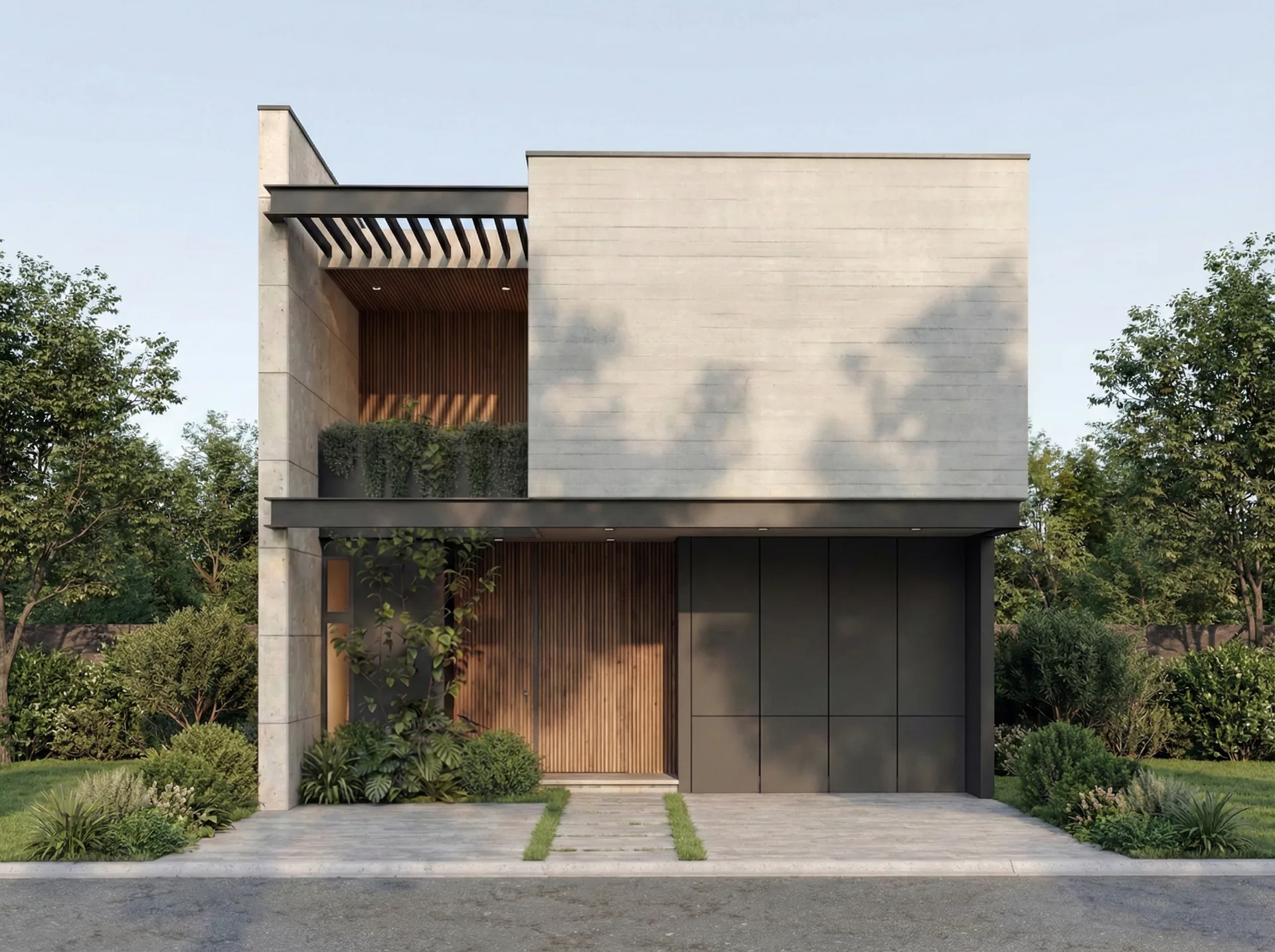 Residencial contemporáneo